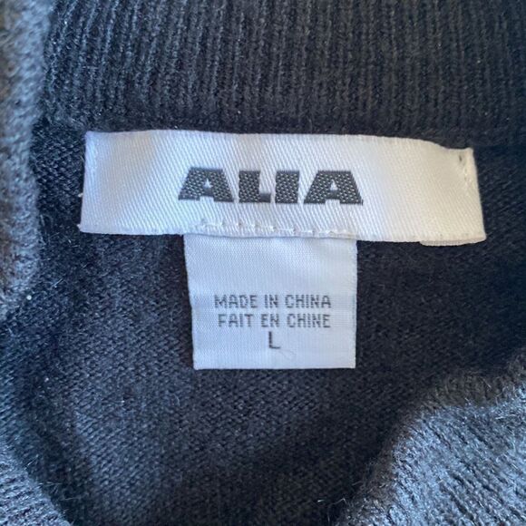 Crew neck black sweater - Picture 4 of 5